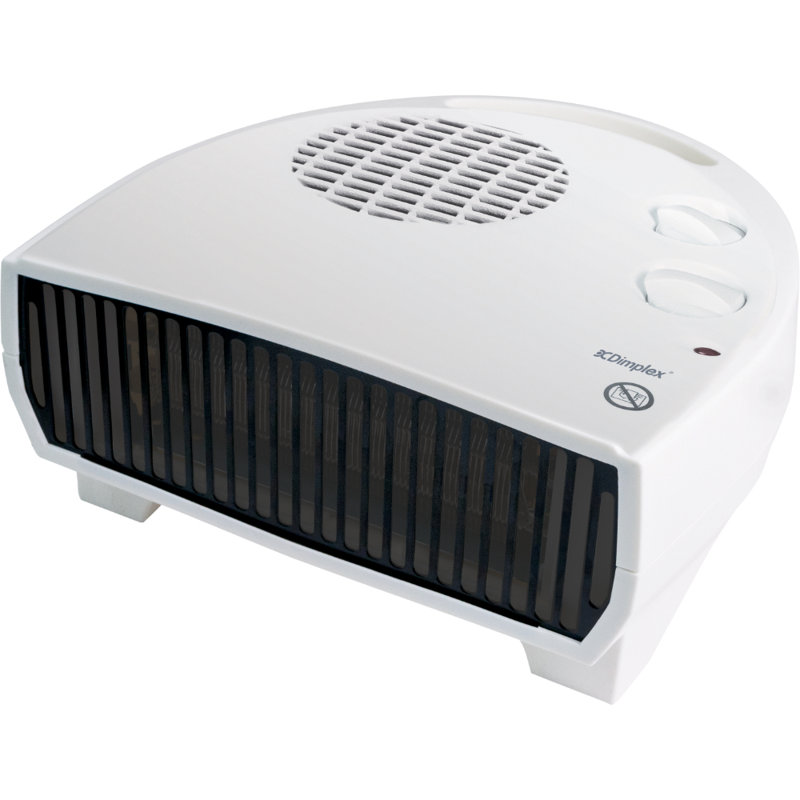 Flat Electric Fan Compact Heater, 3kW