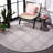 Amber-Jayne Area Indoor/Outdoor Area Rug In Gray/Light Gray-1358088135
