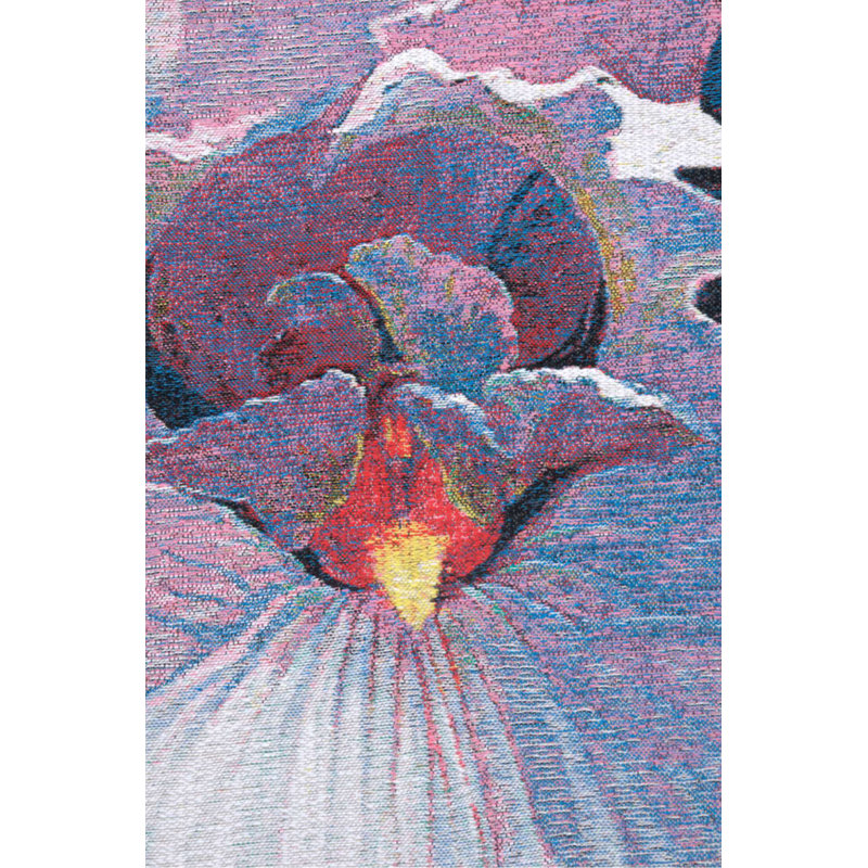 Loom Woven Cotton Blend Wall Hanging, 37" H x 37" W x 0.15" D