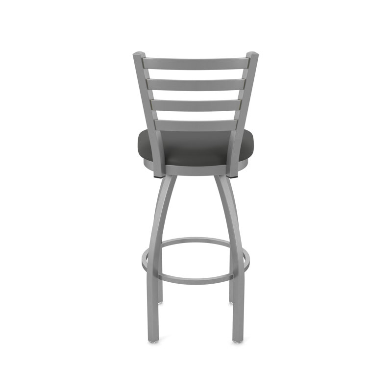 Tabouret pivotant Jackie, Inoxydable, Vinyle - fer Canter, Tabouret de bar (siège d'une hauteur de 30 po)