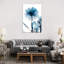 Sapphire Gleam II - Wrapped Canvas Print-210592019