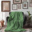 Lin vert - couverture sherpa de qualité supérieure 1 pièce 0027-100249707