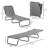 Outdoor Folding Chaise Lounge Chairs Tanning Chairs Set Of 2-1091181707
