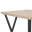 Ellicott Metal Base Dining Table-1502861581
