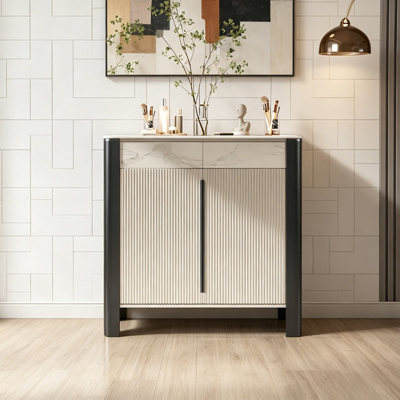 Armoire de rangement réglable de style italien, Black