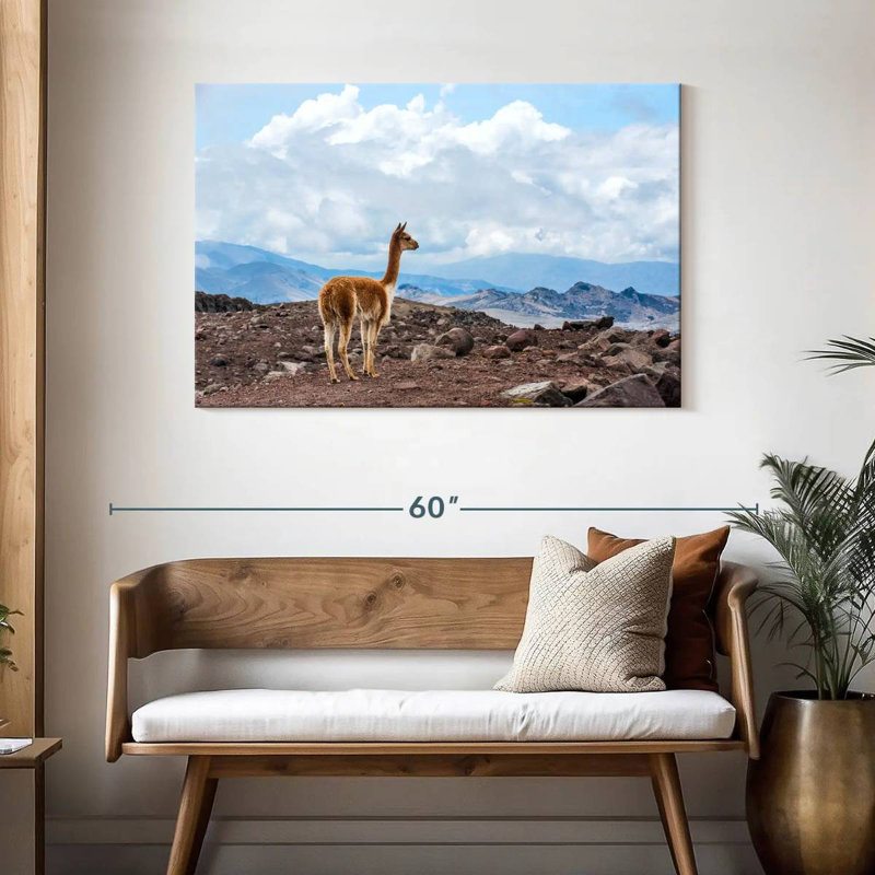 Brampt Vicuna, 30" H x 45" W