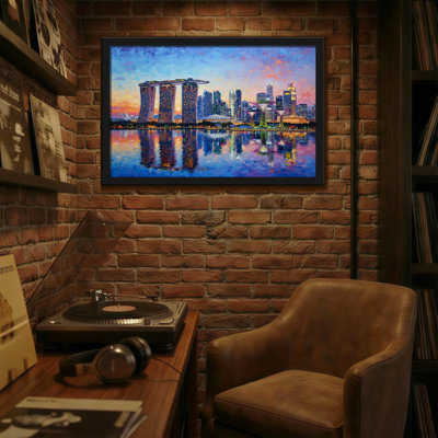 Art sur toile, paysage et nature