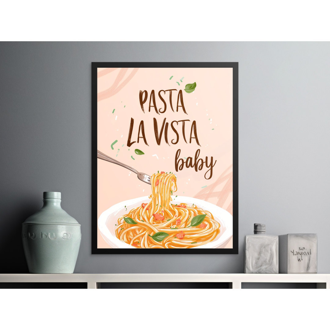 Kitchen & Bar Black Framed Poster