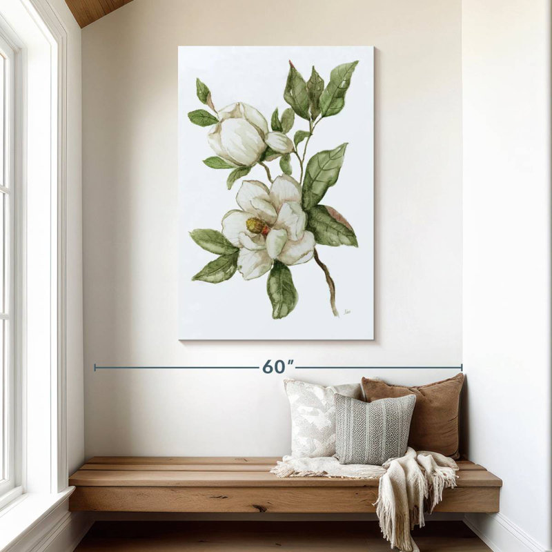 Harnek Magnolia Morning II, 48" H x 32" W