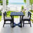 Meridian Outdoor Square Dining Seat Cushion-718988726