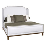 Pennington By Michael Weiss Upholstered Wingback Bed