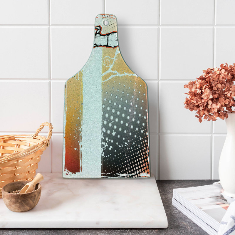 Planche à découper en verre trempé Ambesonne