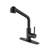 Matte Black Kitchen Sink Faucet With Pull Down Sprayer, Single Handle | Gift Idea