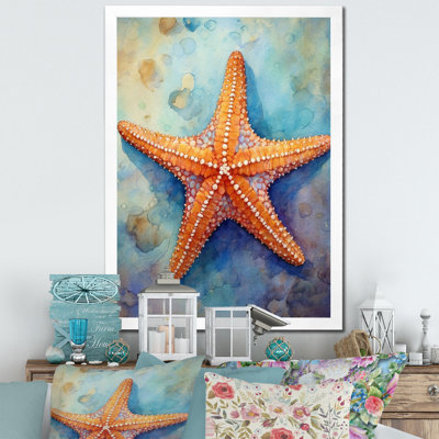 Spinny Starfish II - Starfish Wall Art