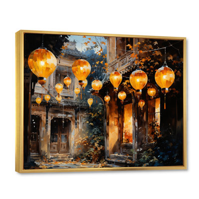 «Vietnam Hoi An Lanterns II», reproduction sur toile