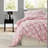 Cozy Floral Bedding Set, Microfiber Comfort Full/queen, Year-round Softness