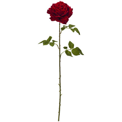Elegant Red Giant Rose Artificial Flower
