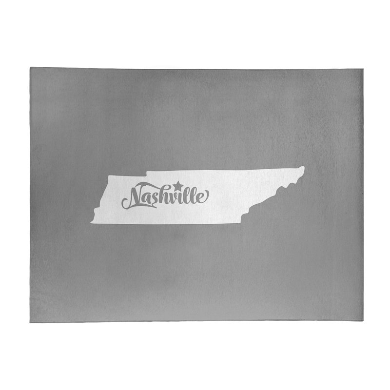 Tapis en poly-chenille nashville tennessee, Rectangle 5 pi x 7 pi