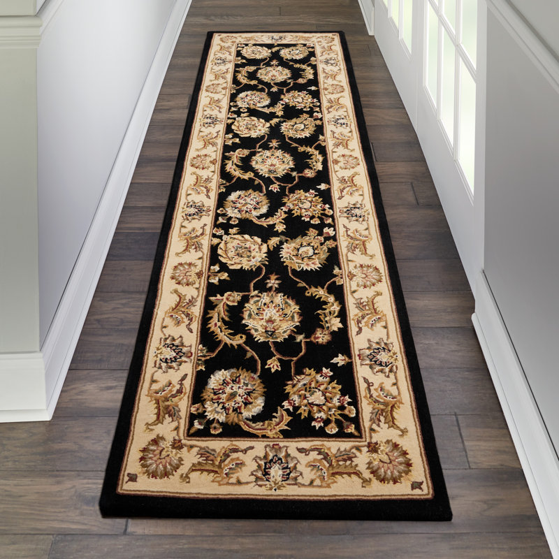 Oberry Silk Oriental Indoor Rug, Runner 2'3" x 8'