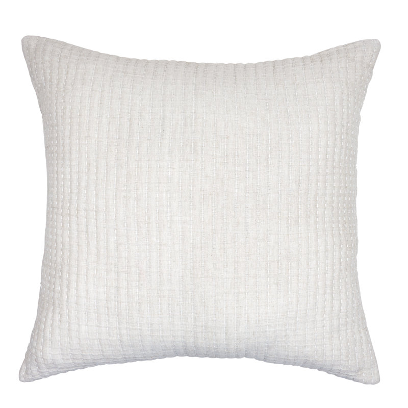 Maybell 100% Cotton Envelope Sham, Euro, Natural