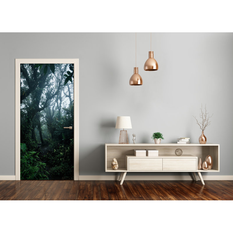Rainforest Door Decal