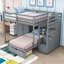  Lit superposé double Kalavati avec tiroirs de rangement et garde-robe-1631151285