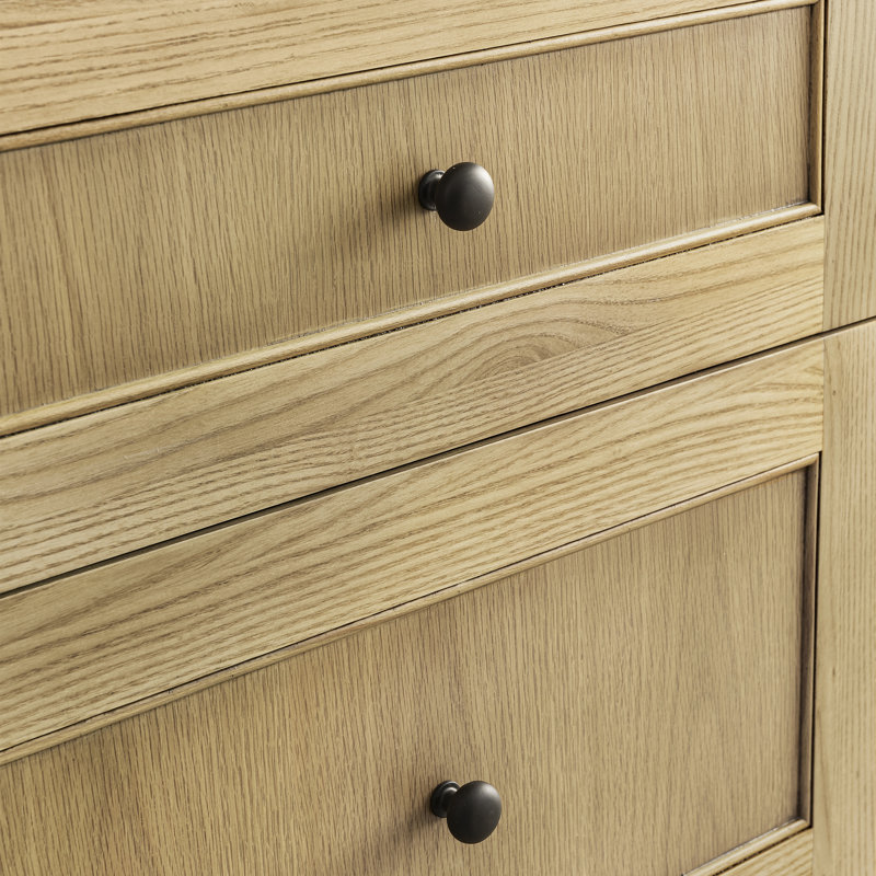 Breckenridge 36 in. Single Vanity, Light Natural Oak, Carrara White, 8" Widespread