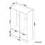 Soner Manufactured Wood Wardrobe