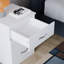 Maybery 3 - Drawer Bedside Table Nightstand-271345821