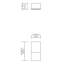 1 - Light Flush Mounted Sconce-99923766