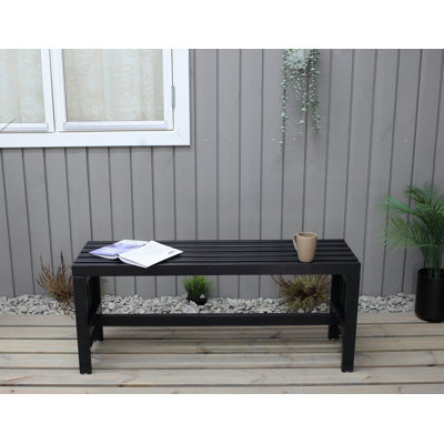Madhav Solid Wood Pine Outdoor Bench