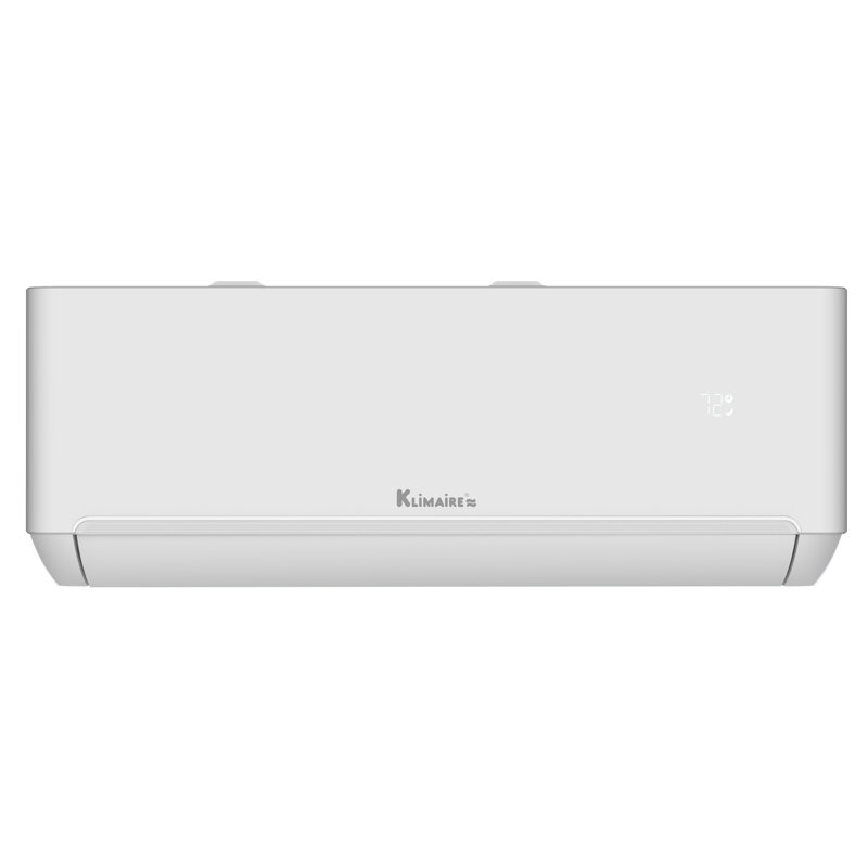 Klimaire 12,000 BTU White Wall-Mounted Ductless Mini Split with Heater and Remote