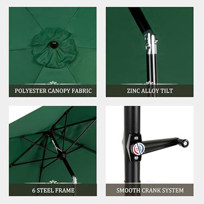 9Ft Market Sunbrella Umbrella