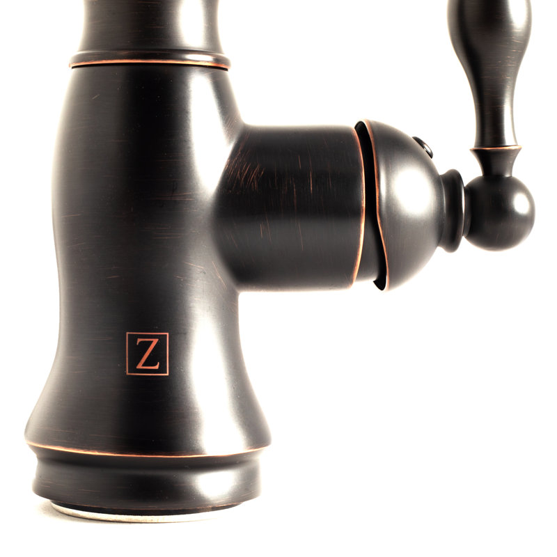 Rembrandt Single Handle Kitchen Faucet with Accessories, Oil-Rubbed Bronze