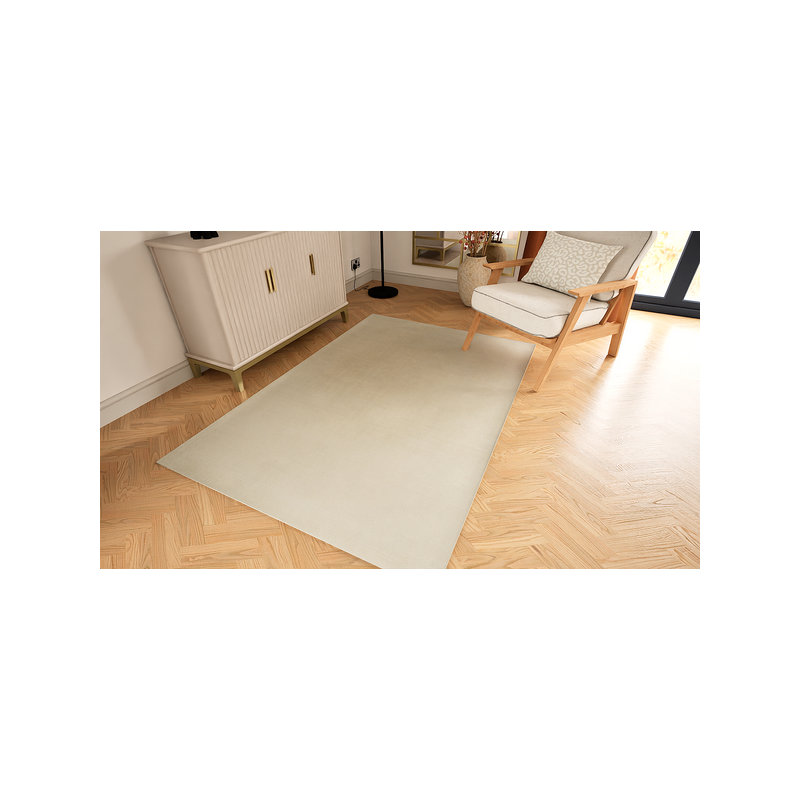 Wool Hand Knotted Area Rug, 0.90m x 0.60m