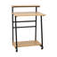 Adjustable Metal Base Computer Desk