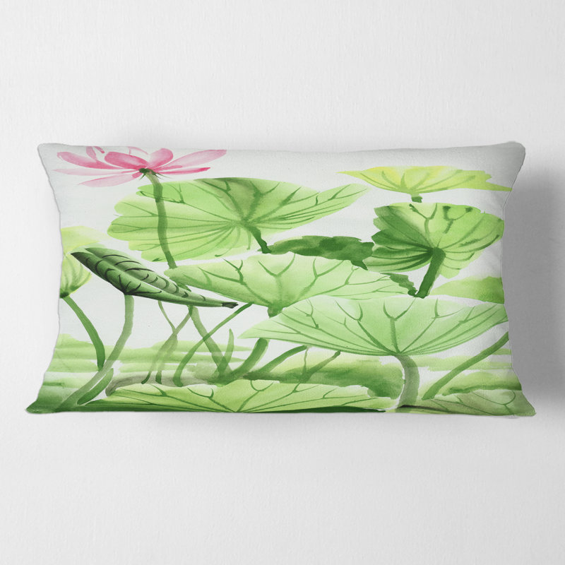 Floral Throw Pillow