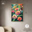 Art Remedy, fleurs vibrantes sur toile, Zinnias en fleurs I-111214325-111214327