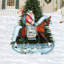 Décoration de jardin Horsey Santa