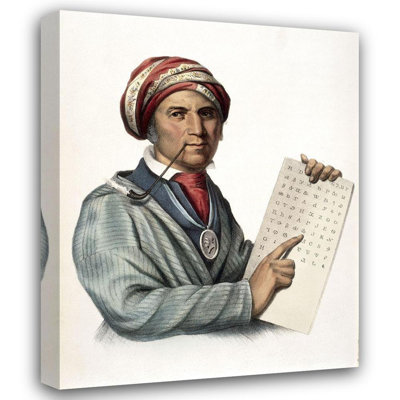«Red Barrel Studio®» par McKenney, Thomas Lorraine, reproduction d'art sur toile tendue: Sequoyah