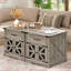 Table d'appoint de style campagnard avec table de charge et table de chevet 23,6 po-1814707127