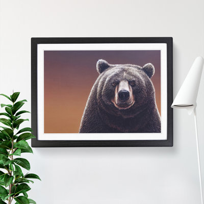 Stimulating Bear - Framed Print
