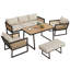 7 - Person Patio Dining Set with Rectangular Table