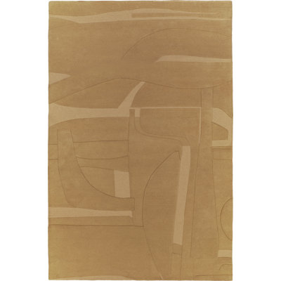 Collage Handmade Dhurrie Wool Geometric Area Rug