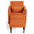 Orange Suede Fabric