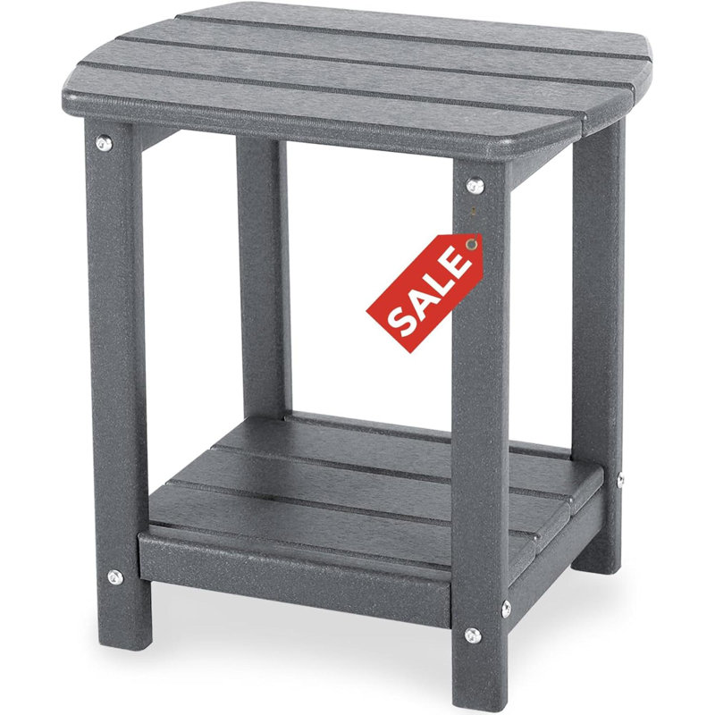 Table de bout Adirondack Square, Gris