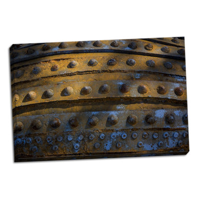 « sculpturale metal viii », reproduction de photo sur toile tendue