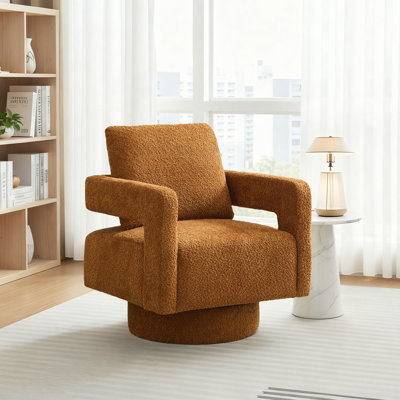 Boucle Upholstered Swivel Accent Chair Arm Chair Living Room Chair Waiting Room Chair Reception Chair Reading Chair Boucle Upholstered Swivel Accent Chair Arm Chair Living Room Chair Waiting Room Chair Reception Chair Reading Chair