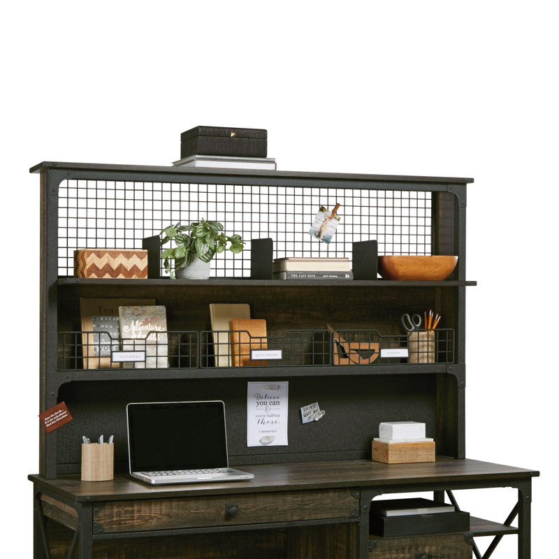 Hutch, Brown Finish