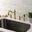 Kingston Brass Tudor Double-Handle Widespread Kitchen Faucet-11174822-70851076